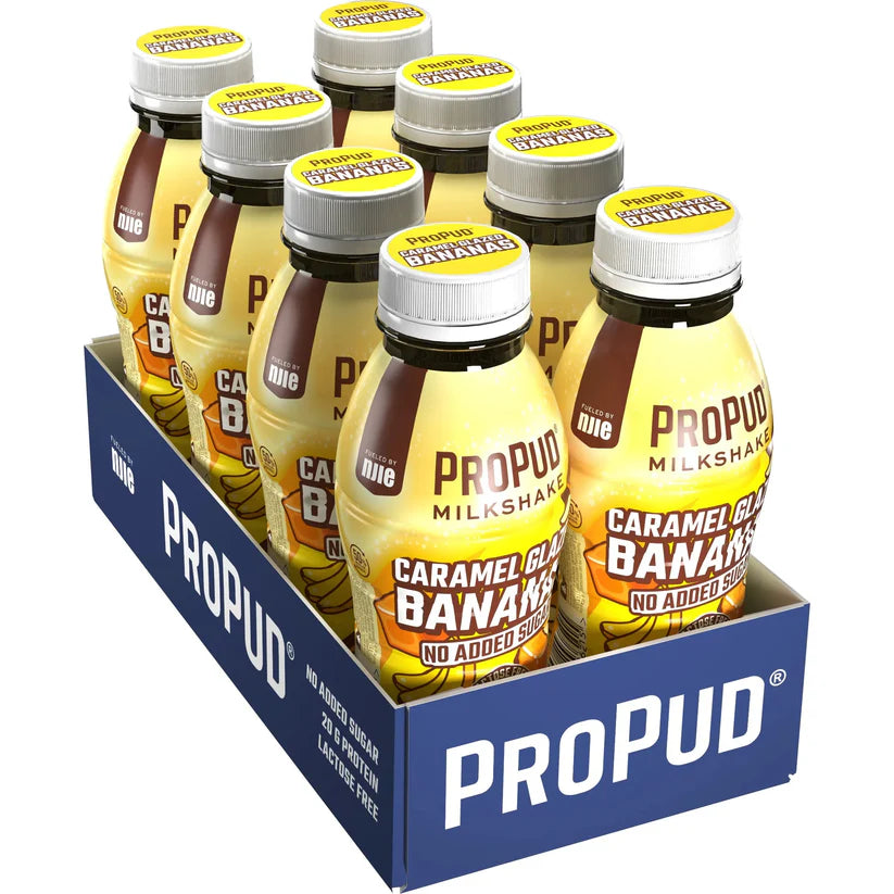Propud Shake Caramel Glazed Bananas - (8x330ml)