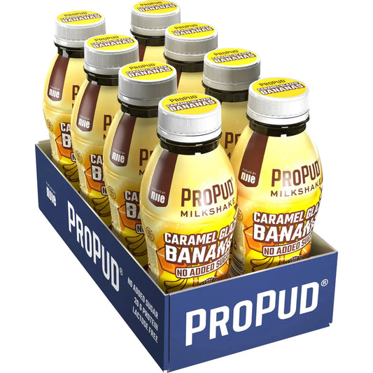Propud Shake Caramel Glazed Bananas - (8x330ml)