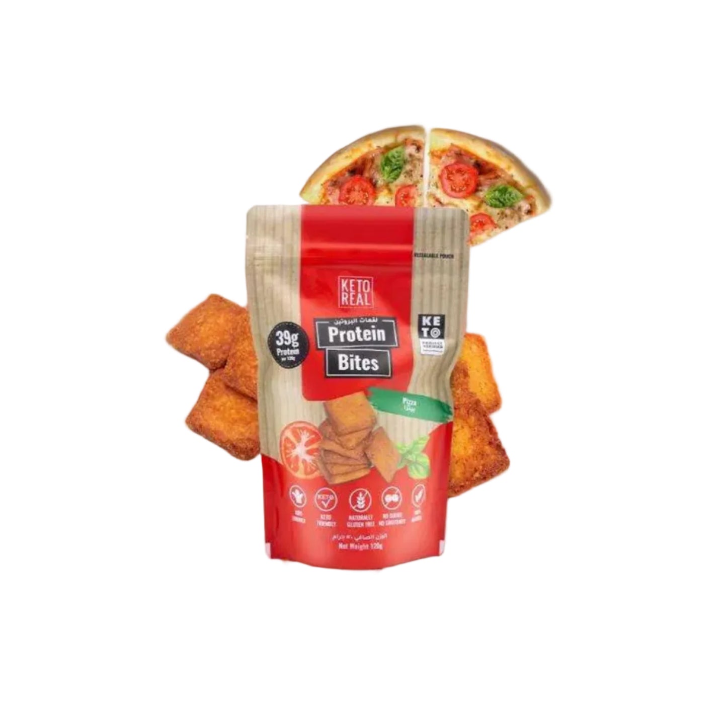 Keto Real Protein Bites - Pizza (12x120g)