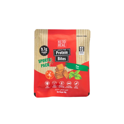 Keto Real Protein Bites Sports Pack - Pizza (12x30g)