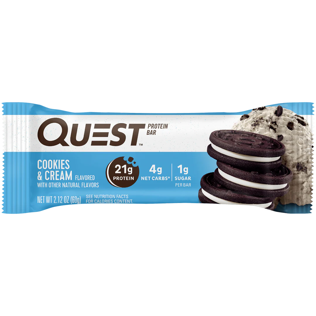 Quest High Protein Bar - Cookies & Cream (12x60g)