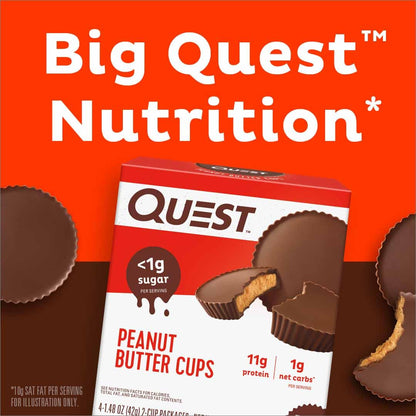 Quest High Protein Chocolate - Peanut Butter Cups (12x42g)