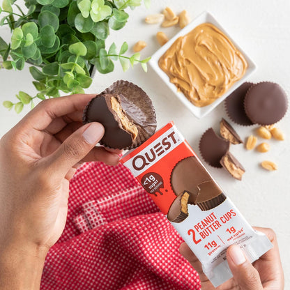 Quest High Protein Chocolate - Peanut Butter Cups (12x42g)