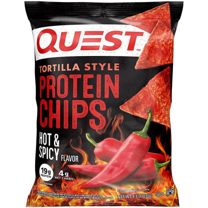 Quest Tortilla Style Protein Chips - BBQ (8x32g)