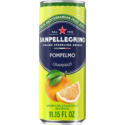 San Pellegrino Pompelmo Sparkling Juice Cans - (24x330ml)