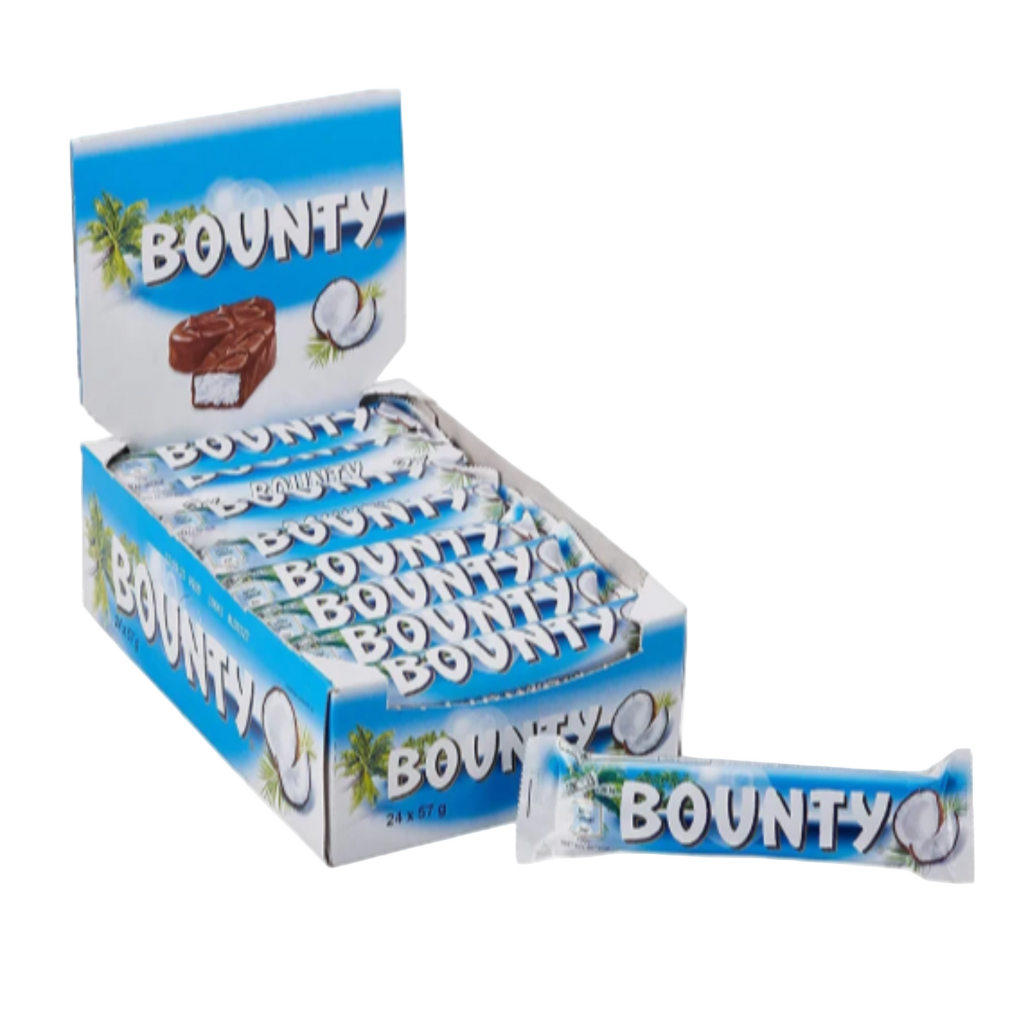 Bounty Coconut Milk Chocolate - (24x57g)