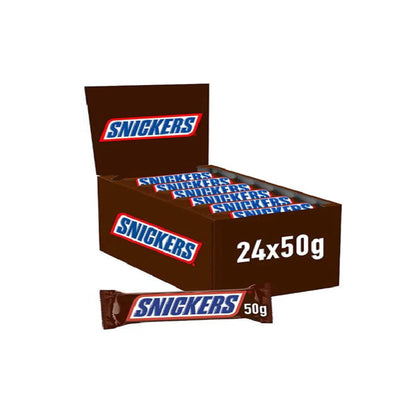 Snickers Chocolate Bars - (24x50g)