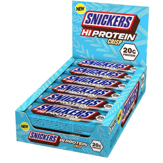 Snickers High Protein Bar Chocolate Crisp - (12x57g)