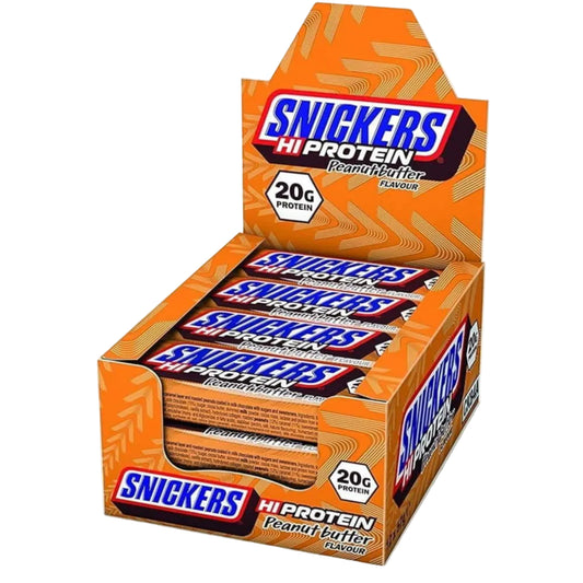 Snickers High Protein Bar Peanut Butter - (12x57g)