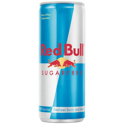 Red Bull Energy Drink Sugar Free Cans - (24x250ml)