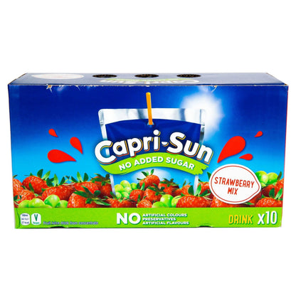 Capri-Sun Strawberry (No Added Sugar) - (40x200ml)