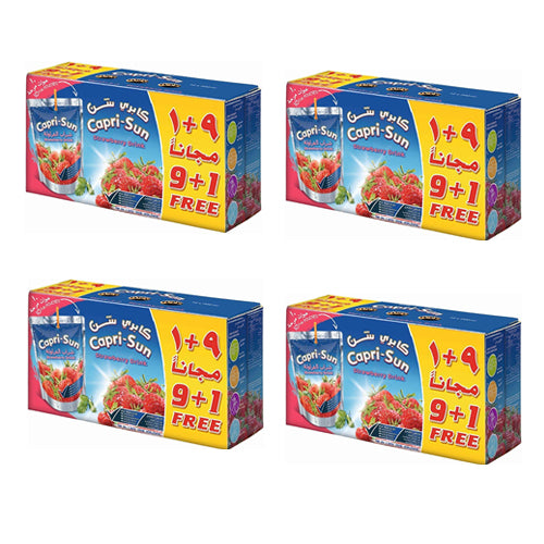 Capri-Sun Strawberry (No Added Sugar) - (40x200ml)