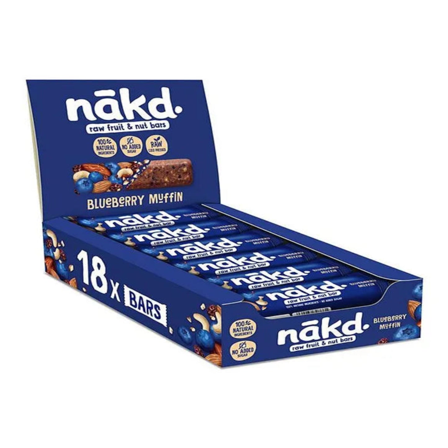 Nakd Blueberry Muffin - (18x35g)