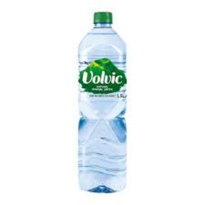 Volvic Natural Mineral Water Plastic Bottles - (6x1.5l)