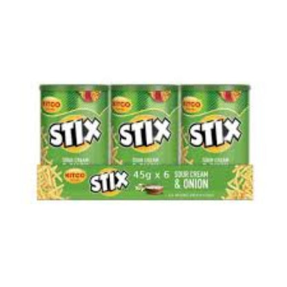 Kitco Stix Sour Cream & Onion - (48x40g)