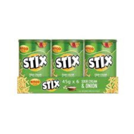 Kitco Stix Sour Cream & Onion - (48x40g)