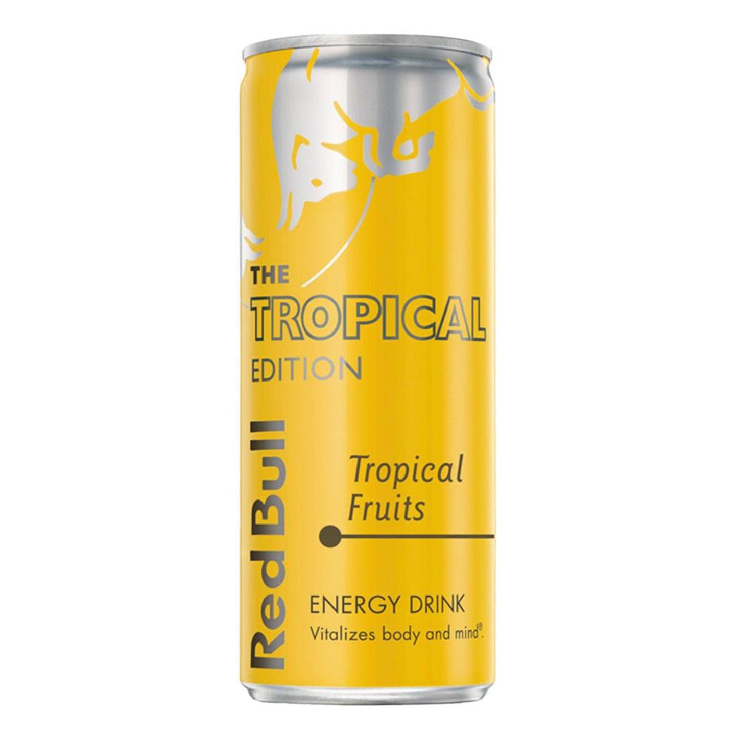 Red Bull The Yellow Edition Energy Drink Tropical Cans - (24x250ml)