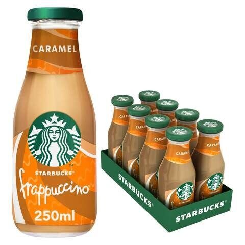 Starbucks Frappuccino Caramel Coffee - (8x250ml)