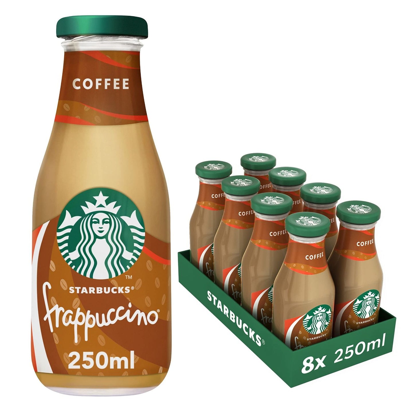 Starbucks Frappuccino Creamy Coffee - (8x250ml)