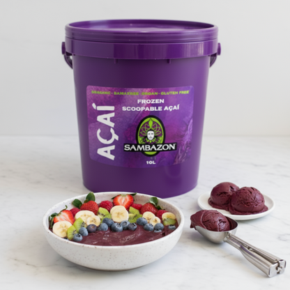 Sambazon Frozen Scoopable Açaí Sorbet - (3.6L)