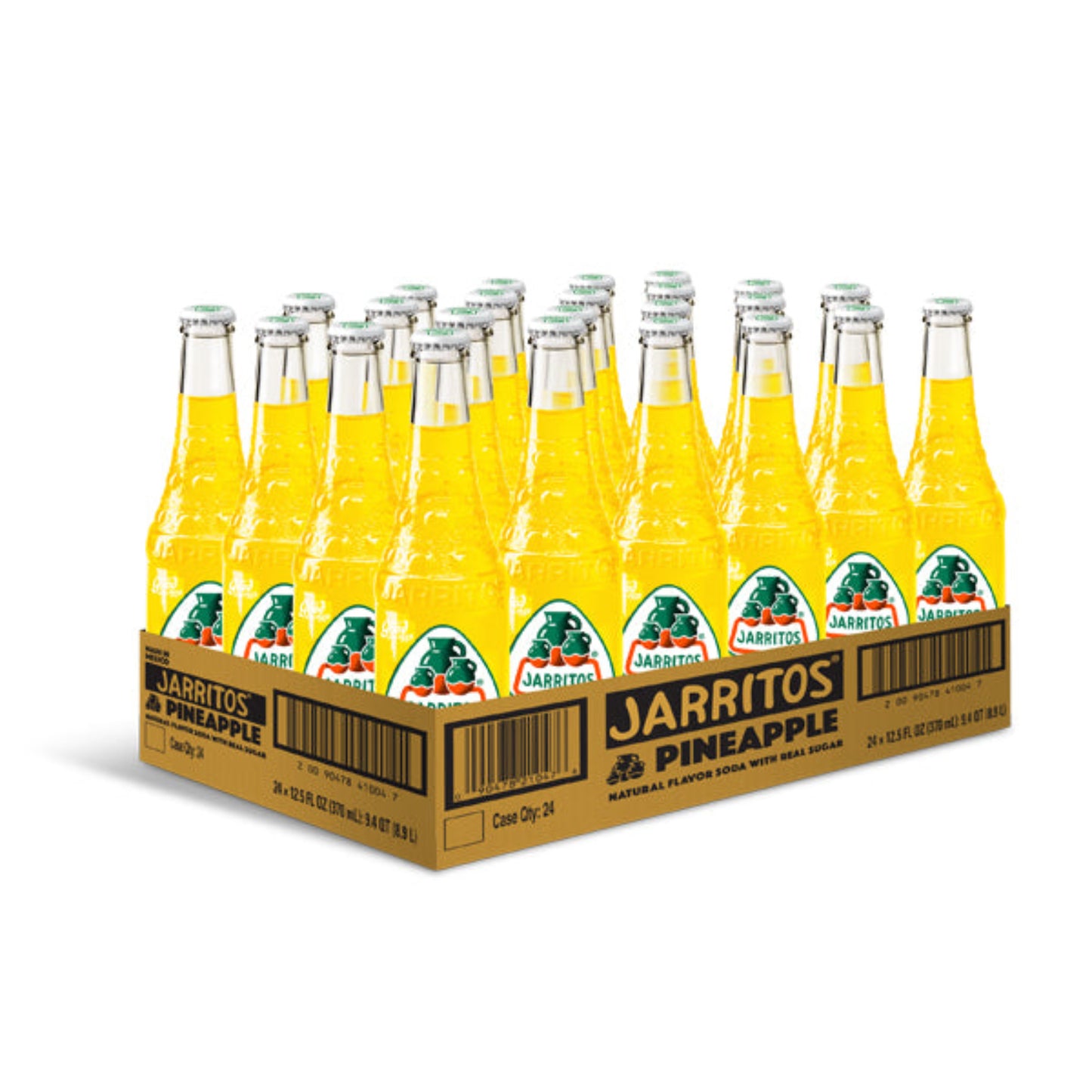 Jarritos Mexican Pineapple Soda - (24x370ml)