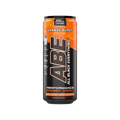 Abe Ultimate Pre Workout Drink Orange Burst - (12x330ml)