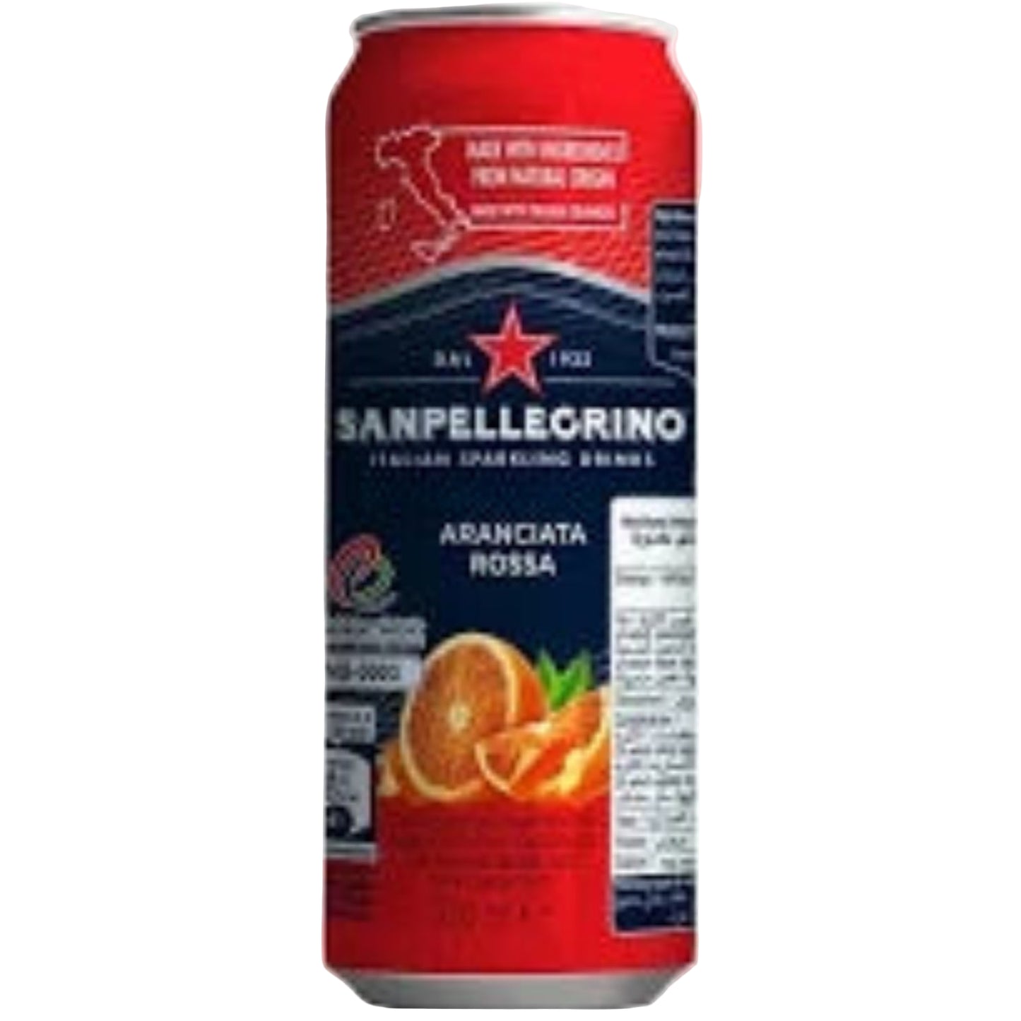San Pellegrino Aranciata Rosa Sparkling Juice Cans - (24x330ml)