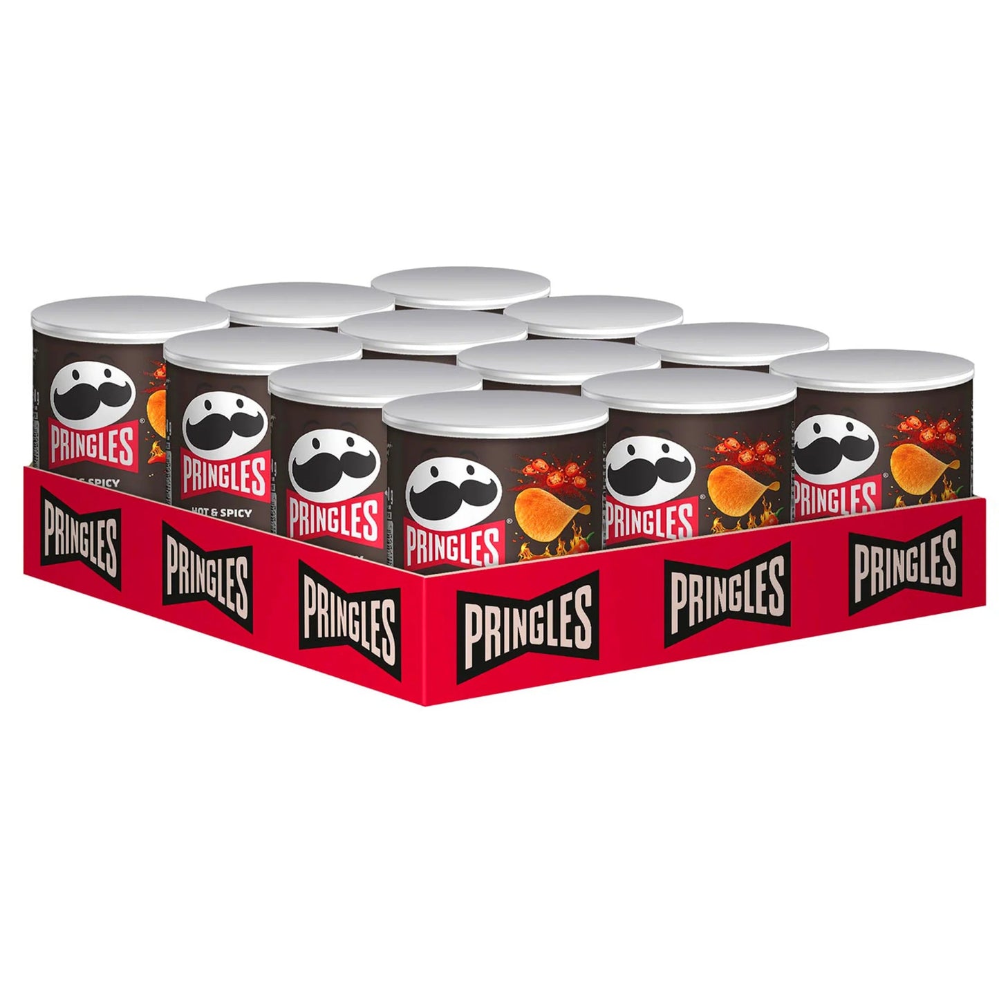 Pringles Hot & Spicy - (12x40g)