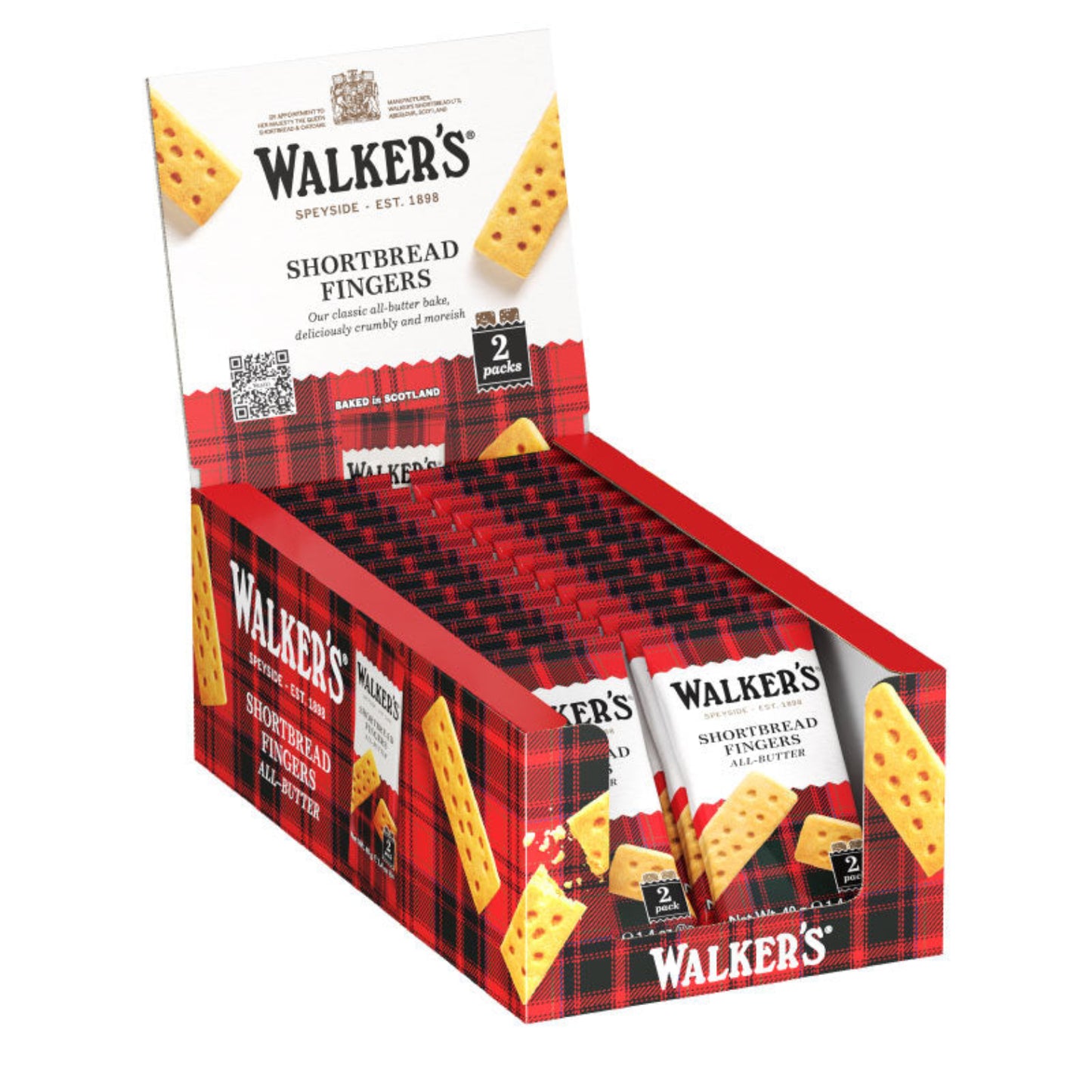 Walkers Shortbread Fingers - (24x40g)